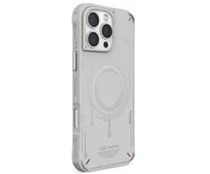 Skinarma dėklas Mecha Apple iPhone 16 Pro Max 6.9" Magnetic Charging light pilkas