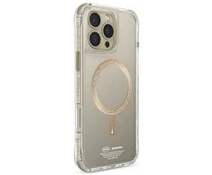 Skinarma dėklas Saido Apple iPhone 16 Pro 6.3" Magnetic Charging champagne