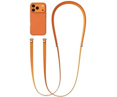 Usams ZB360 telefono virvelė 1,08–2,08 m, oranžinė