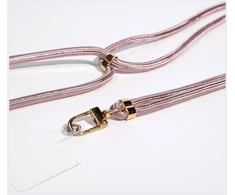 Smycz uniwersalna Beline rose auksinis