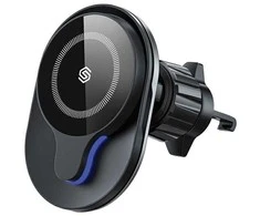 SODI rotacinis laikiklis indukcinis C50 juodos spalvos 15W MagSafe