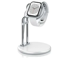 SODI stovas Apple Watch SAW-300 sidabro spalvos