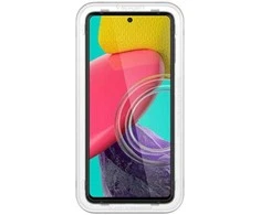Spigen ALM Glass FC apsauginis tiklas skirtas Samsung Galaxy M53 5G - juodos spalvos