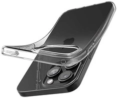 Spigen Crystal Flex, crystal dėklas telefonui skaidrus – Apple iPhone 15 Pro