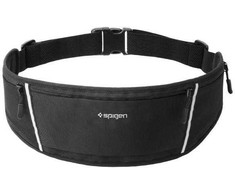 Spigen A710 Dynamic Shield Waist Bag – Sports Waist Bag / Belt Bag for Išmanusis telefonas iki 6.9 (juodos spalvos)