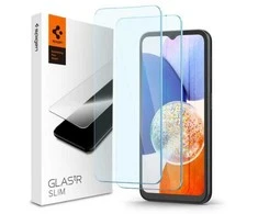 Spigen Glas.TR Slim 2 vnt. – Apsauginis stiklas skirtas Samsung Galaxy A15 4/5G / A25 5G / M15 5G (2 pcs)
