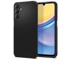 Spigen Liquid Air dėklas skirtas Samsung Galaxy A15 5G, spalva - Matte Black