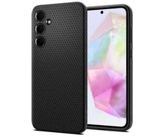 Spigen Liquid Air dėklas skirtas Samsung Galaxy A35 5G, spalva - Matte Black