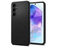 Spigen Liquid Air dėklas skirtas Samsung Galaxy A55 5G, spalva - Matte Black