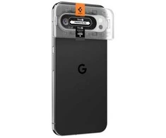 Kameros apsauga Google Pixel 9 Pro Spigen Optik. TR ”EZ FIT” kameros apsauga 2-pack Crystal Clear