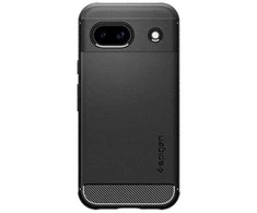 Spigen Rugged Armor – dėklas skirtas Google Pixel 8A Juodas