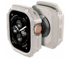 Apple Watch Ultra 1 / 2 (49mm) Spigen Rugged Armor beige dėklas laikrodžiui