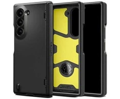 Spigen Slim Armor Pro – dėklas skirtas Samsung Galaxy Z Fold 6 Juodas