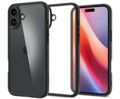Spigen Ultra Hybrid Apple iPhone 16 Plus - dėklas telefonui juodos matinės spalvos