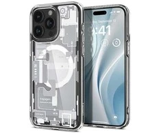 Spigen Ultra Hybrid Zero One (MagFit) dėklas skirtas Apple iPhone 15 Pro, spalva - Zero One White