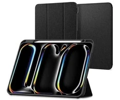 Apple iPad Pro 13.0 (7GEN) Spigen Urban Fit dėklas planšetiniam kompiuteriui juodos spalvos