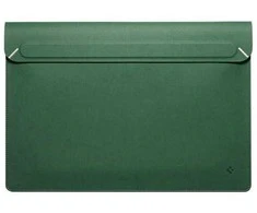 Nešiojamo kompiuterio dėklas 15" - 16" Spigen Valentinus Sleeve žalios spalvos
