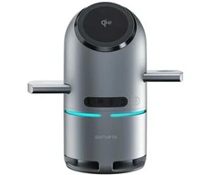 4smarts ChargeBot Sound Qi2 įkrovimo stotelė, pilka