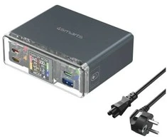 Įkrovimo stotelė 4smarts Lucid 300W pilkos spalvos