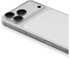 Skinarma „Magma“ visiškai matinis kameros objektyvo stiklas, skirtas „iPhone 17 Pro“, pilkas