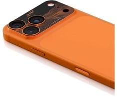 Szkło na objektyvas aparatu Skinarma Sonix Full Aliuminio do iPhone 17 Pro Max oranžinė