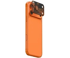 Szkło na objektyvas aparatu Skinarma Sonix Full Aliuminio do iPhone 17 Pro oranžinė