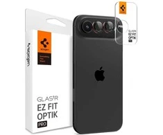 Spigen Optik Pro L-Series 2-pack iPhone Air Lens Glass - Juodas and Raudona