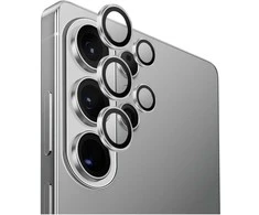 Szkło na objektyvas aparatu UNIQ Optix Aliuminio Camera Lens do Samsung Galaxy S26 Ultra sidabrinė