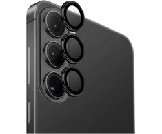 Szkło na objektyvas aparatu UNIQ Optix Aliuminio Camera Lens do Samsung Galaxy S26 / S26+ juoda