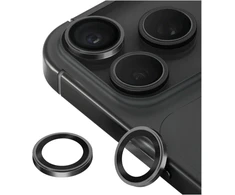 UNIQ Optix Prime fotoaparato objektyvo apsauga, skirta iPhone 18 Pro / iPhone 18 Pro Max, grafito spalvos