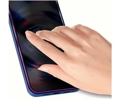 Szkło prywatyzujące 3MK HardGlass Max Privacy su aplikatorem do Apple iPhone 17 Pro juoda