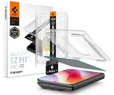 PRIVATUMĄ UŽTIKRINANTIS STIKLAS Spigen GLAS.TR EZ FIT PRO AC IPHONE DUO PRIVACY
