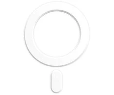 Tech-Protect MagMat MagSafe universal magnetic ring – dėklas telefonui baltos spalvos