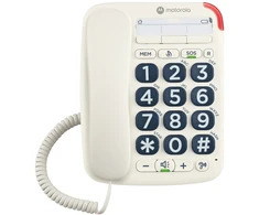 Telefonas stacionarus belaidis Motorola CT200 balta