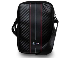 Krepšys planšetiniam kompiuteriui 10" BMW Carbon Raudona Stripes (BMTB10COMSCAKR) juodos spalvos