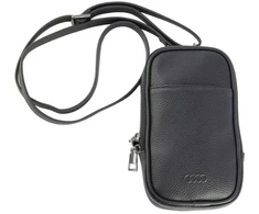 Torebka na telefon Audi A6 Synthetic Leather D2 juoda