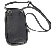 Torebka na telefon Audi A6 Synthetic Leather D2 juoda