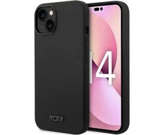 Tumi TUHCP14MSK Apple iPhone 14 Plus / 15 Plus 6.7″ juodos spalvos kietas dėklas Liquid Silicone