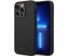 Tumi TUHCP14XSK Apple iPhone 14 Pro Max 6.7″ juodos spalvos kietas dėklas Liquid Silicone