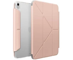 UNIQ dėklas Camden Click Apple iPad Air 11" (2024/2025) / Apple iPad Air 10.9" (2022/2020) rožinės spalvos