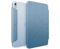 UNIQ dėklas Camden Click Apple iPad Air 11" (2024/2025) / Apple iPad Air 10.9" (2022/2020) mėlynos spalvos