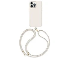 UNIQ dėklas Coehl Creme Apple iPhone 15 Pro Max 6.7" Magnetic Charging dramblio kaulo spalvos