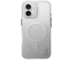 UNIQ dėklas Coehl Lumino Apple iPhone 16 6.1" Magnetic Charging sidabro spalvos