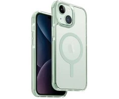 UNIQ Combat Apple iPhone 15 Plus 14 Plus 6.7" Magclick Charging dėklas mėtų spalvos, vėsus mėtų spalvos