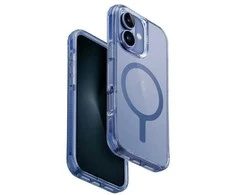 UNIQ dėklas Combat Apple iPhone 16 Plus 6.7" Magclick Charging mėlynos spalvos