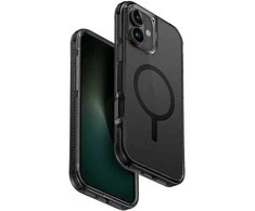 UNIQ dėklas Combat Apple iPhone 16 Plus 6.7"Magclick Charging juodos spalvos