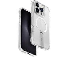 UNIQ dėklas Eleva with Vertica StandApple iPhone 16 Pro 6.3" skaidrus