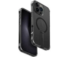 UNIQ dėklas Eleva with Vertica StandApple iPhone 16 Pro Max 6.9" juodos spalvos