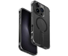 UNIQ dėklas Eleva with Vertica Stand Apple iPhone 16 Pro 6.3" juodos spalvos