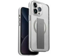 UNIQ Heldro Mag Apple iPhone 15 Pro 6.1″ Magclick Charging dėklas skaidrus lucent clear